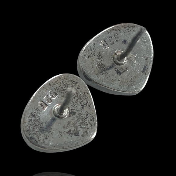 Sterling Silver CZ Studs - Picture 4 of 4